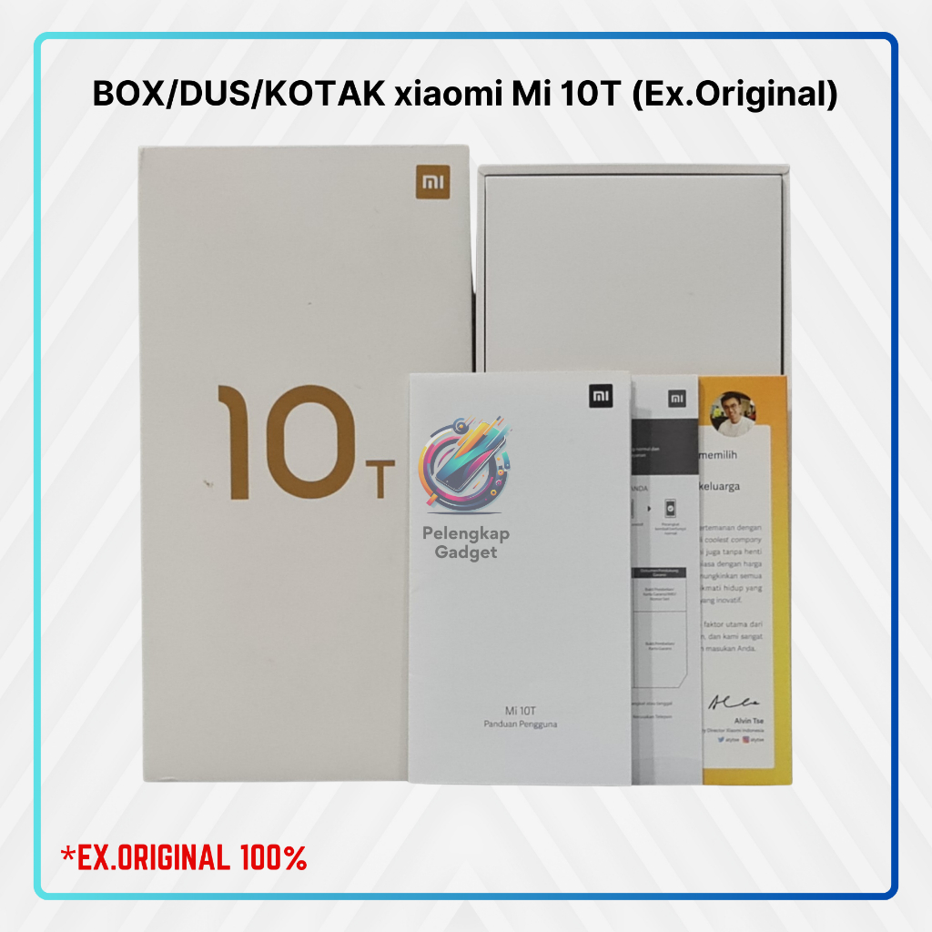 

BOX/DUS/KOTAK xiaomi Mi 10T (Ex.Original)