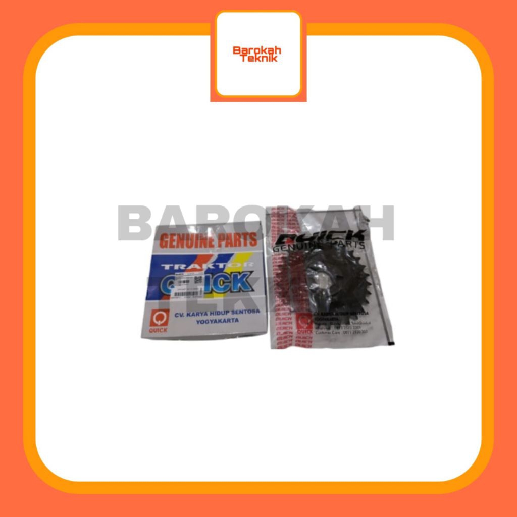 Sprocket 30T Traktor G1000 / S1000 / G3000 / G1000 Boxer / Zeva - Gigi Gir Traktor G1000 Quick Asli
