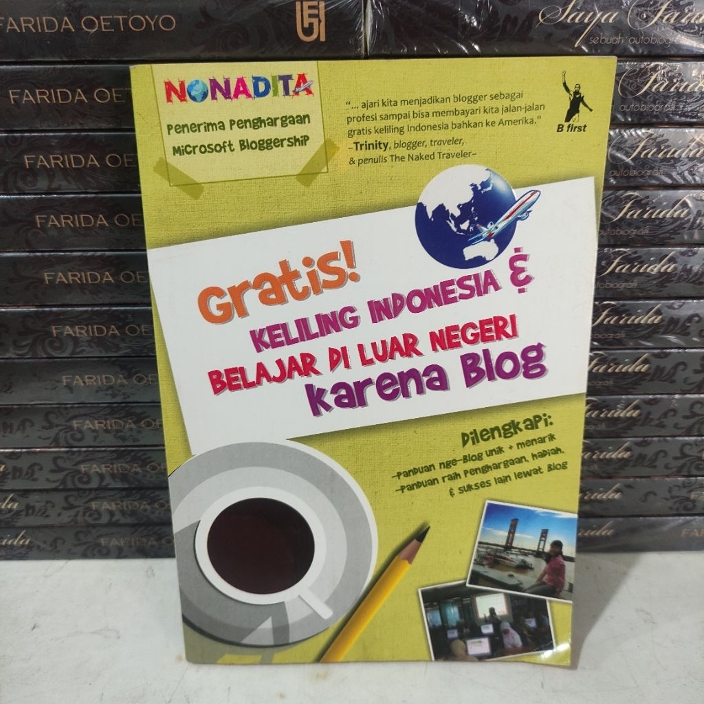 BUKU MURAH : GRATIS KELILING INDONESIA & BELAJAR DI LUAR NEGERI KARENA BLOG