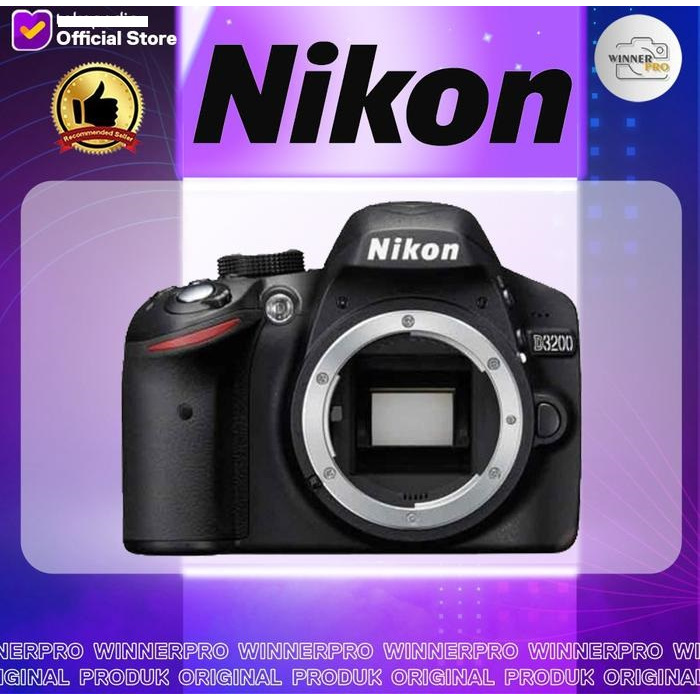 Kamera Nikon D3200 Body Only Garansi 1 Tahun