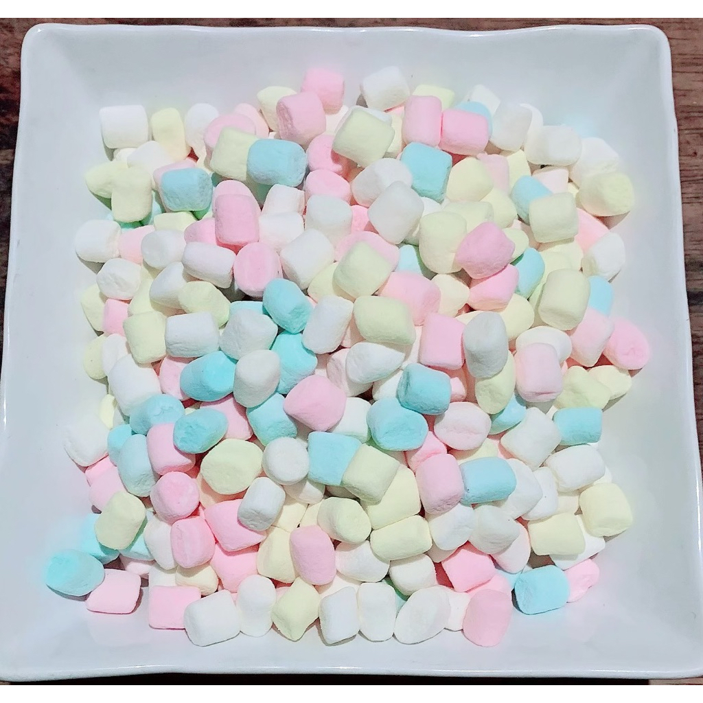 

500GR MARSHMALLOW KILOAN MURAH CHOMPCHOMP | CORNICHE | TINY | MINI TUBE