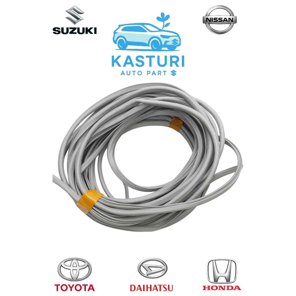Karet pintu / karet list body mobil Universal Toyota, Daihatsu, Nissan, Suzuki harga per 1 meter