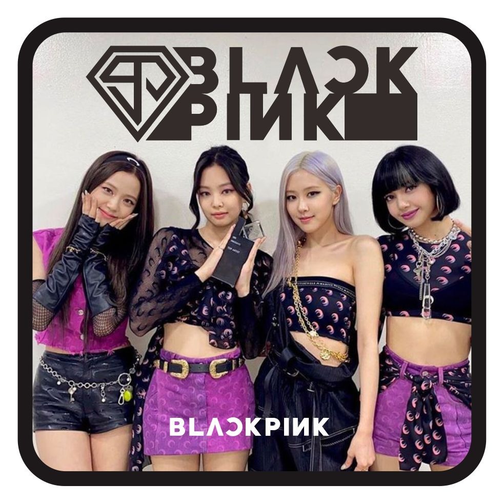 

Sticker Blackpink Embos 3D – Desain BPG - K23 Full Member | Bahan PVC Anti Air