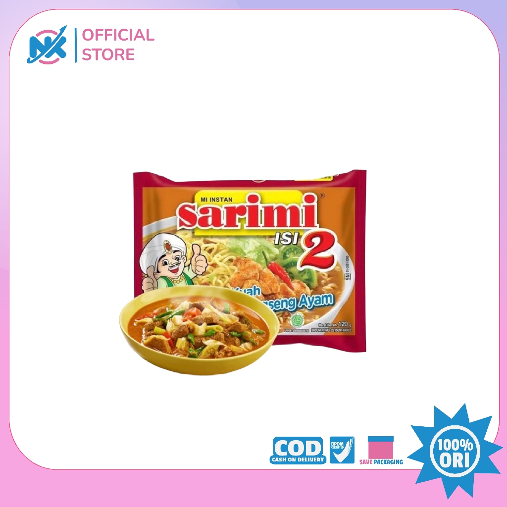 

SARIMI MIE GORENG (ISI 2) TONGSENG AYAM 120g