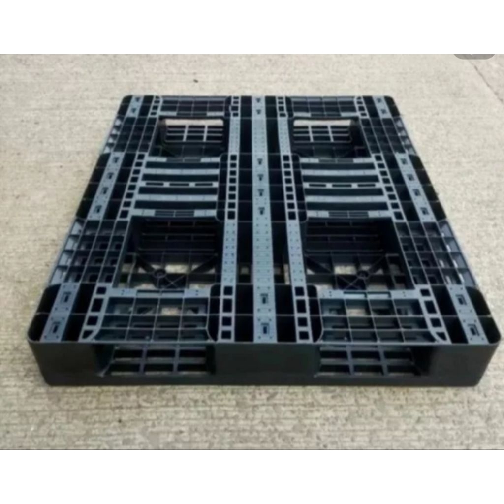 

Pallet plastik bekas murah dan berkwalitas ukuran 120x100x15 kapasitas 2 ton