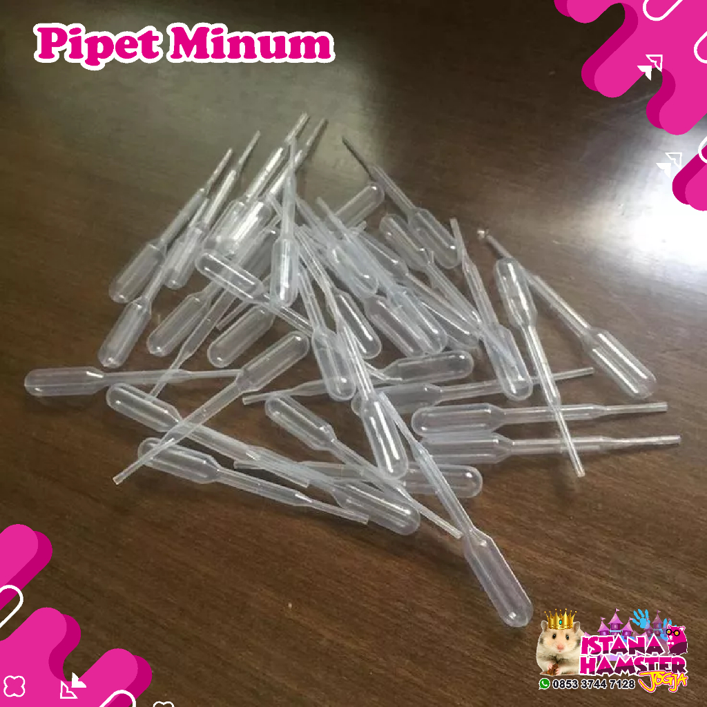 Pipet Minum Susu Bayi Hamster Darurat – Alat Suap Gagal Menyusui | Perlengkapan Hamster Newborn