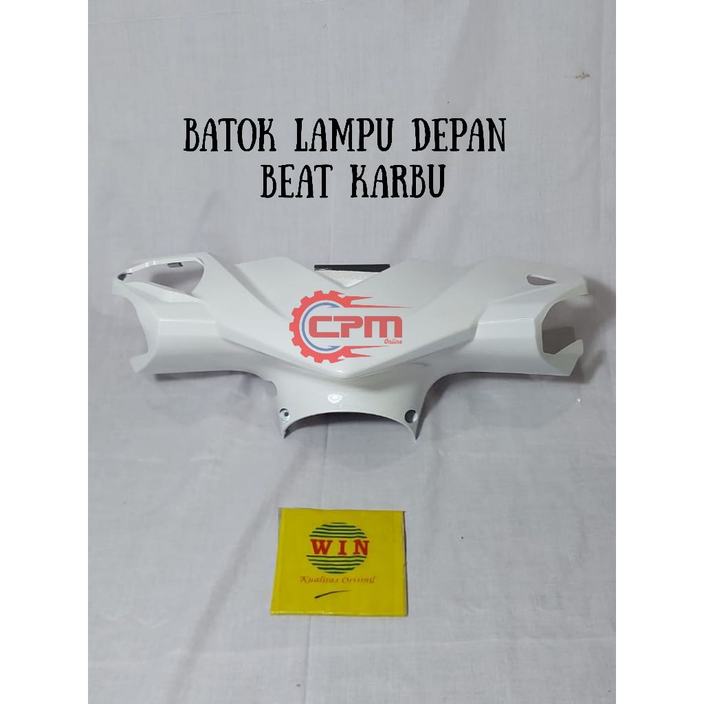 WIN Batok Kepala Depan Honda Beat Karbu Beat Lama Beat 2010 Tutup Lampu Depan Cover Lampu Depan