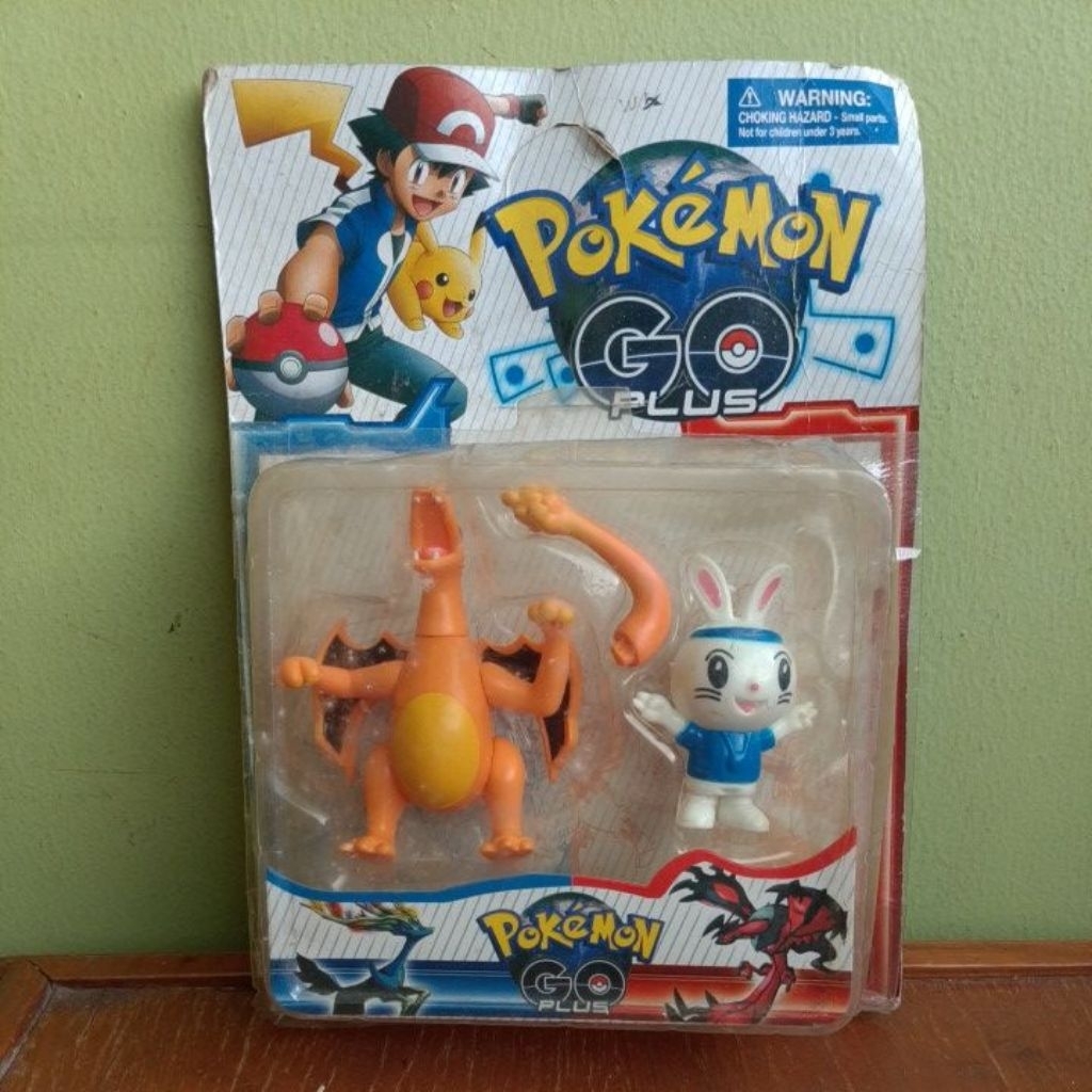 | MAINAN | ACTION FIGURE | POKEMON GO | CHARIZARD | BUNNY | POKEMON GO PLUS |