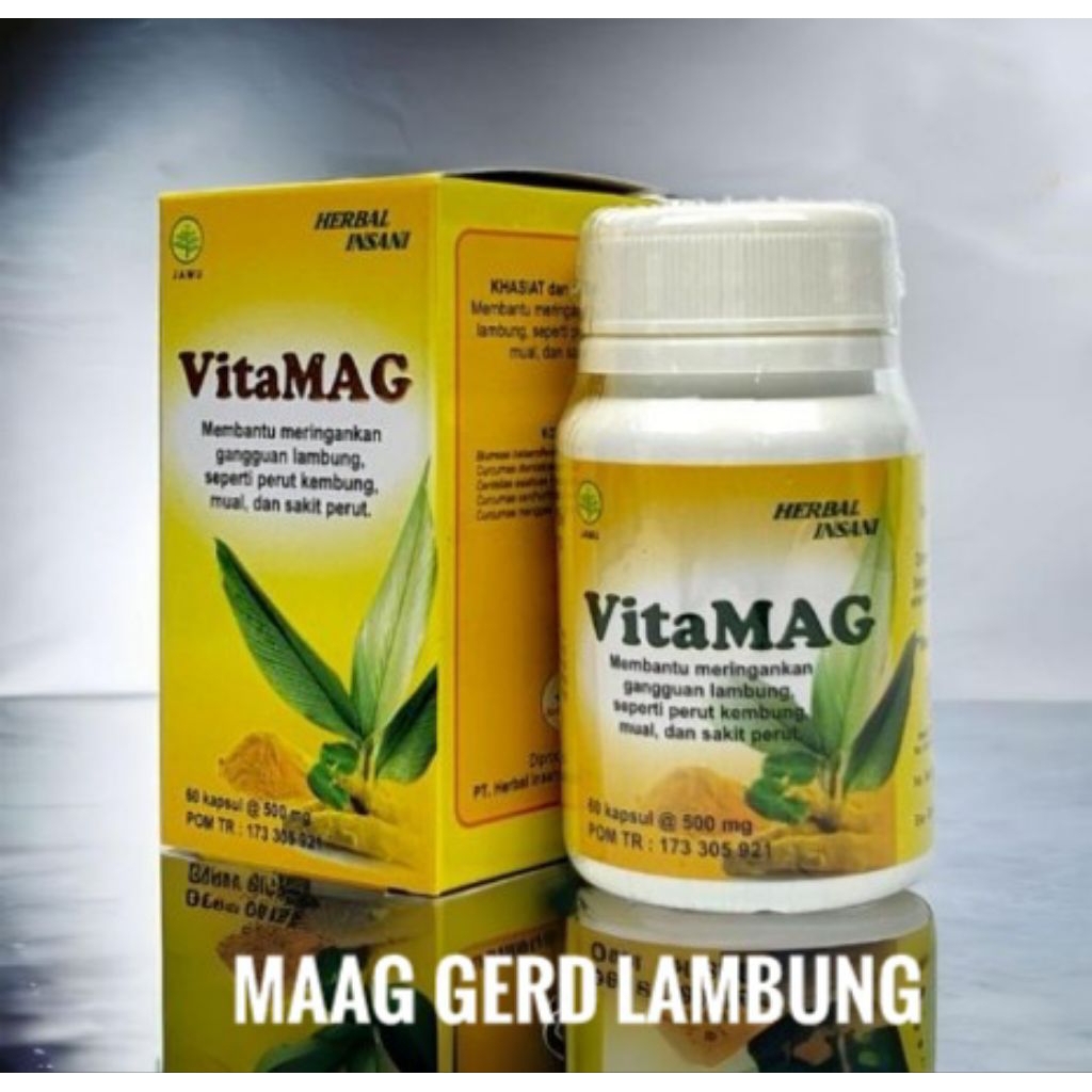 VitaMag VitaMaag Herbal untuk Lambung Gerd Maag Ampuh