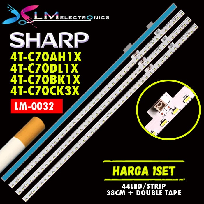 BACKLIGHT SHARP 70 4T-C70AH1X 4T-C70DL1X 4T-C70BK1X 4T-C70CK3X