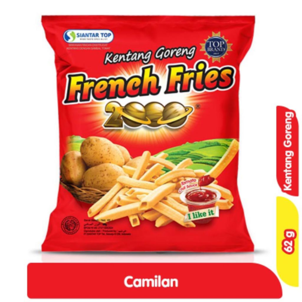 

FRENCH FRIES 2000 62 GRAM