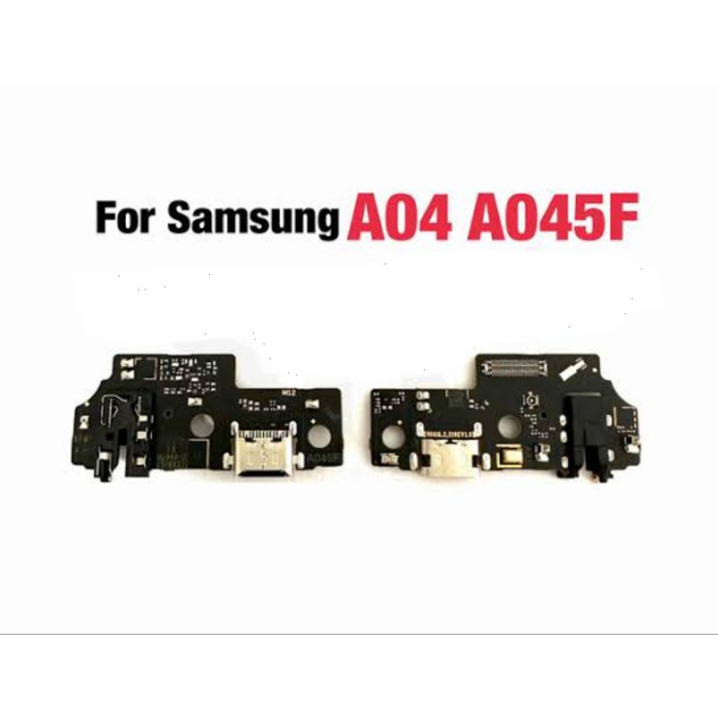 PCB + CON TC + MIC + CON HF SAMSUNGG A04 A045F