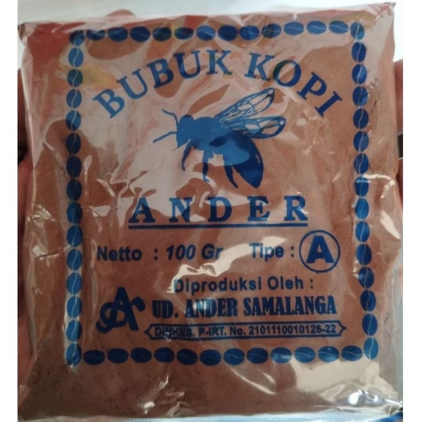

100Gr Bubuk Kopi Halus Murni Ander