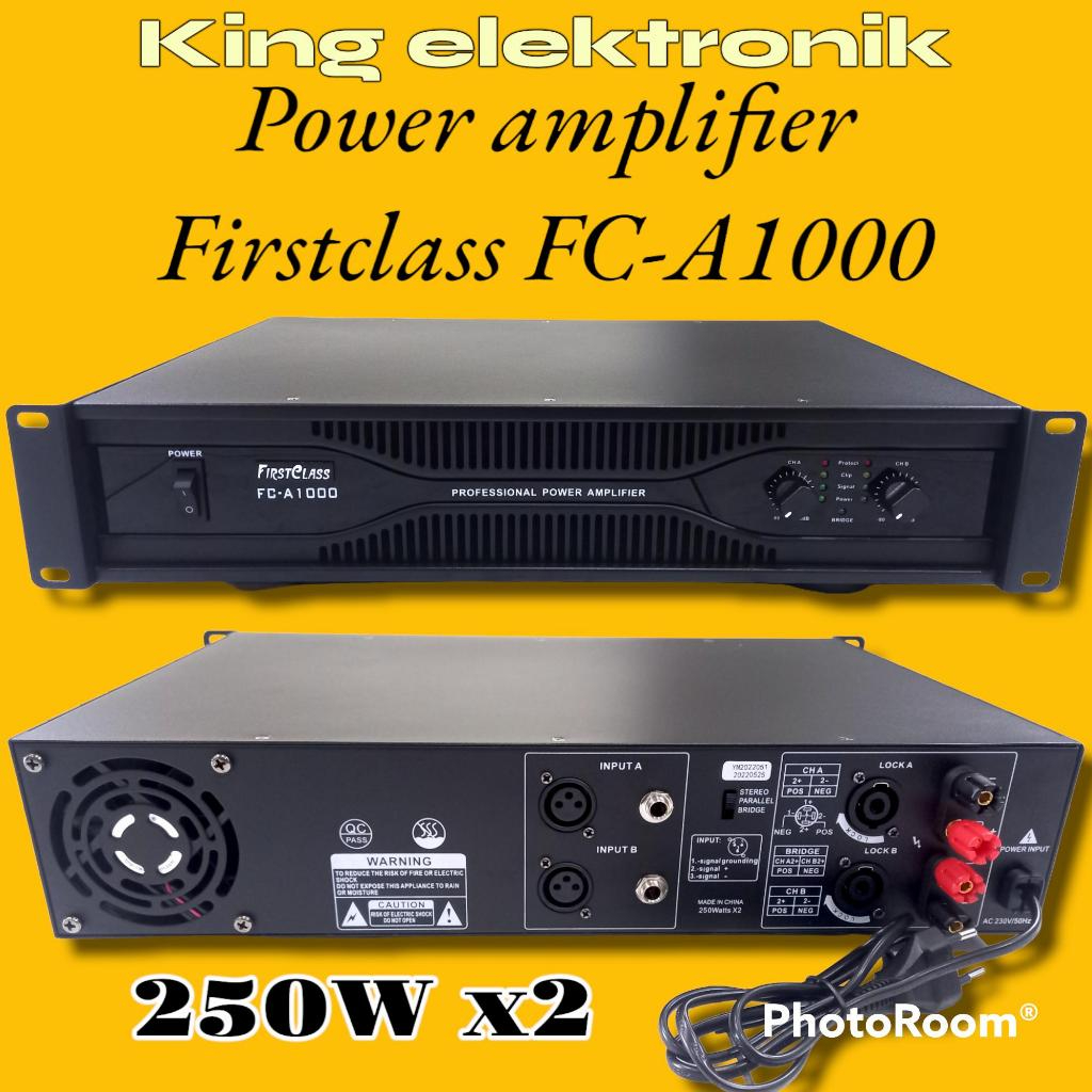 Power amplifier firstclass FC A1000