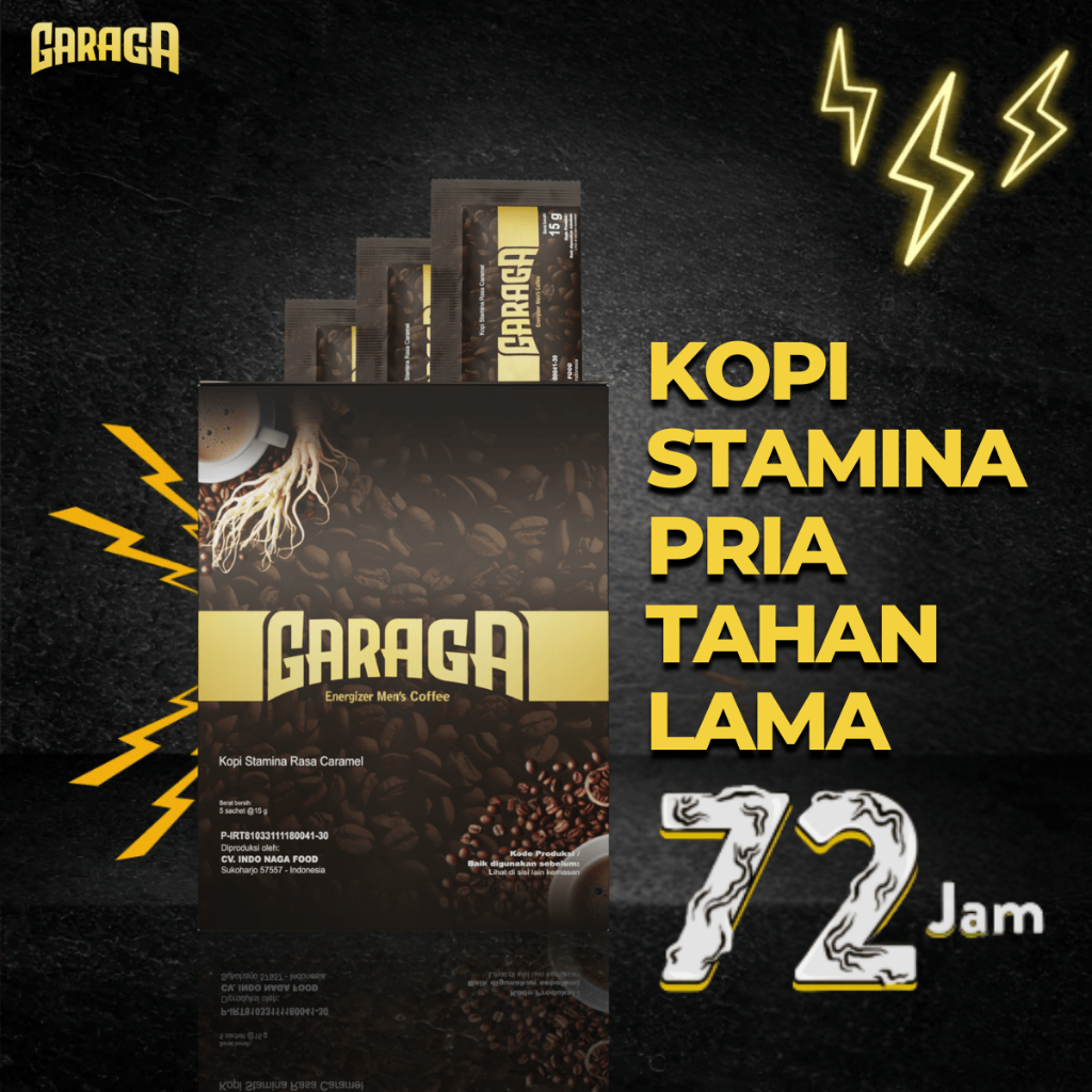

GRGA - Minuman Suplemen kOPIStamina Laki Laki Herbal Alami Rasa Coklat Aman BPOM - 5 Sachet