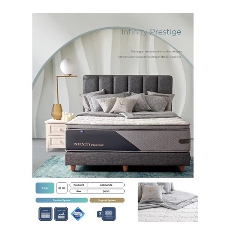 Springbed Elite Infinity Prestige - Kasur Elite Infinity Prestige - Elite Springbed - Invoice-BIGI F