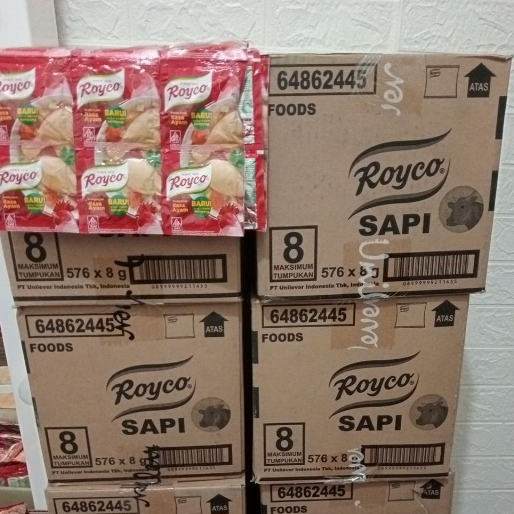 

Royco kaldu penyedap masakan rasa sapi dan ayam