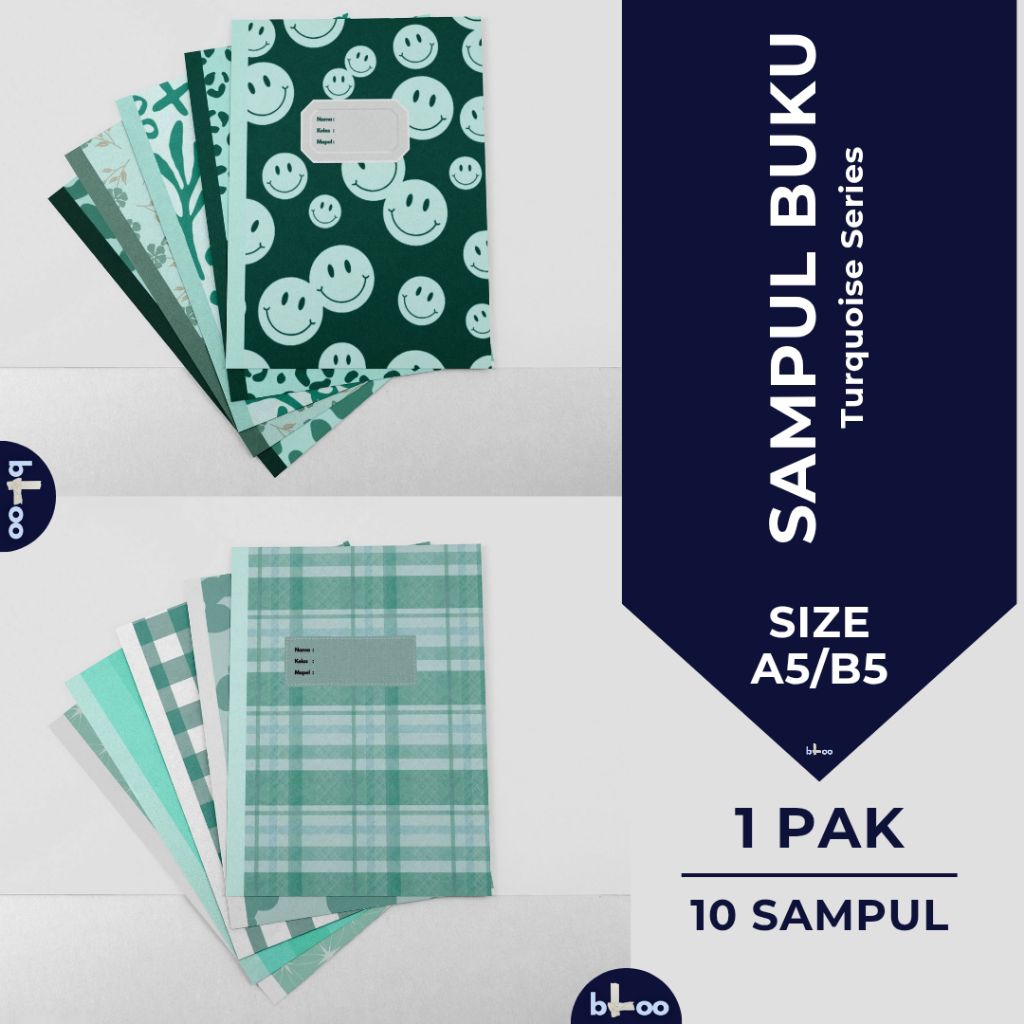 

Bloo - Sampul Buku Aesthetic Sampul Buku Tulis A5 B5