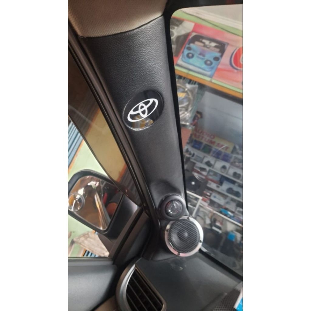 Pilar 3 way avanza/xenia kanan kiri lengkap speaker midrange dan tweeter