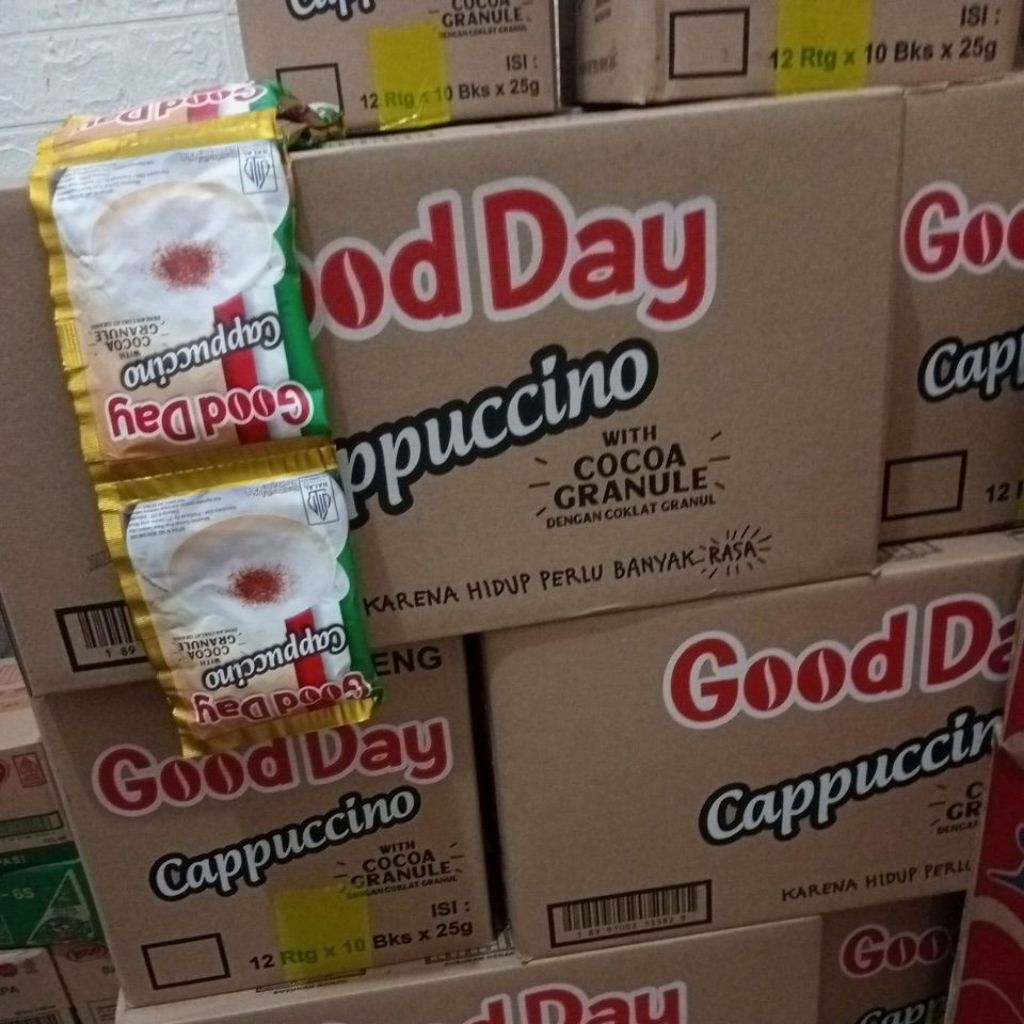

goodday cappucino 1 dus isi 12 renteng