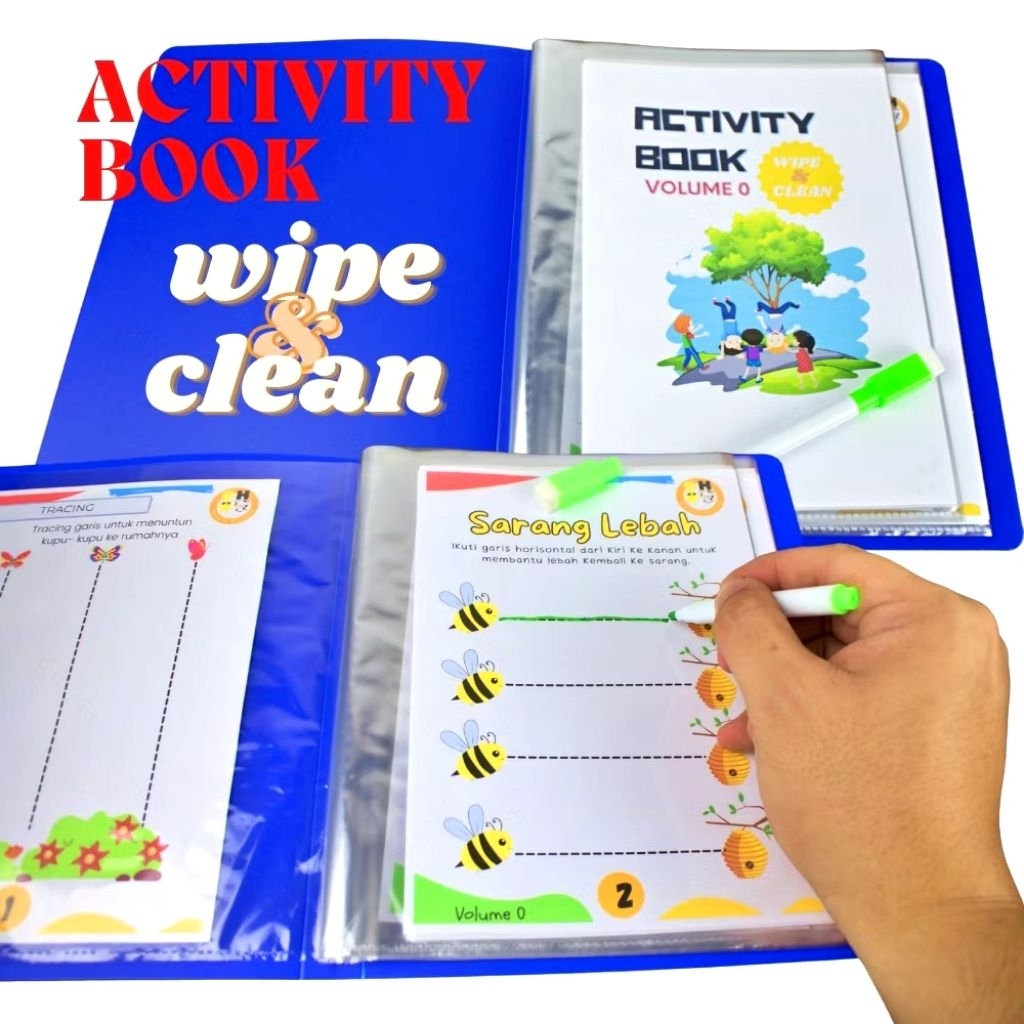 Buku Aktivitas activity book Preschool