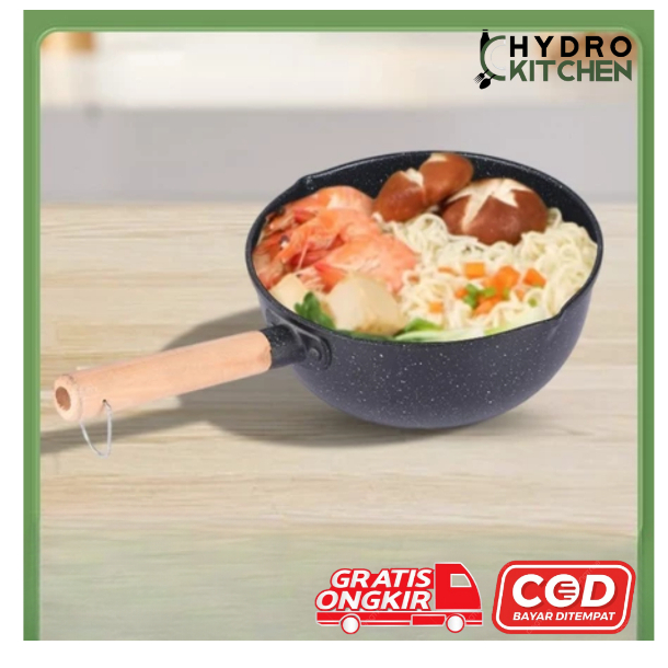 Panci Mie Instan Panci Susu Kecil Panci Salju Gaya Jepang Panci Yukihira Panci Batu Maifan Panci Ant