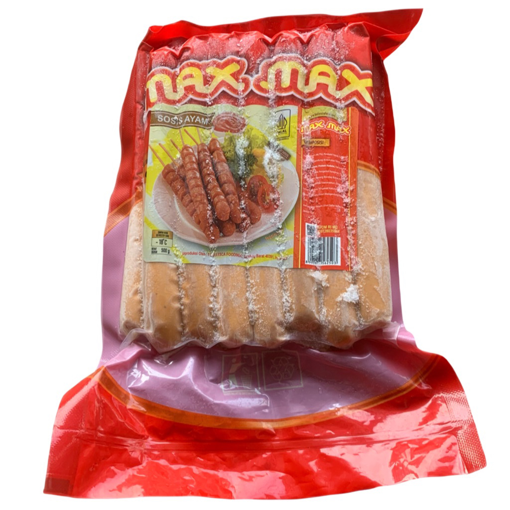 

Sosis Ayam Max Max 500Gr