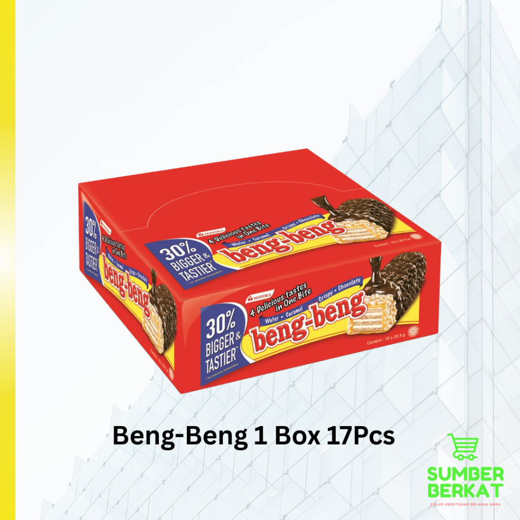 

1 Box Beng-Beng chocolate caramel isi 17pcs