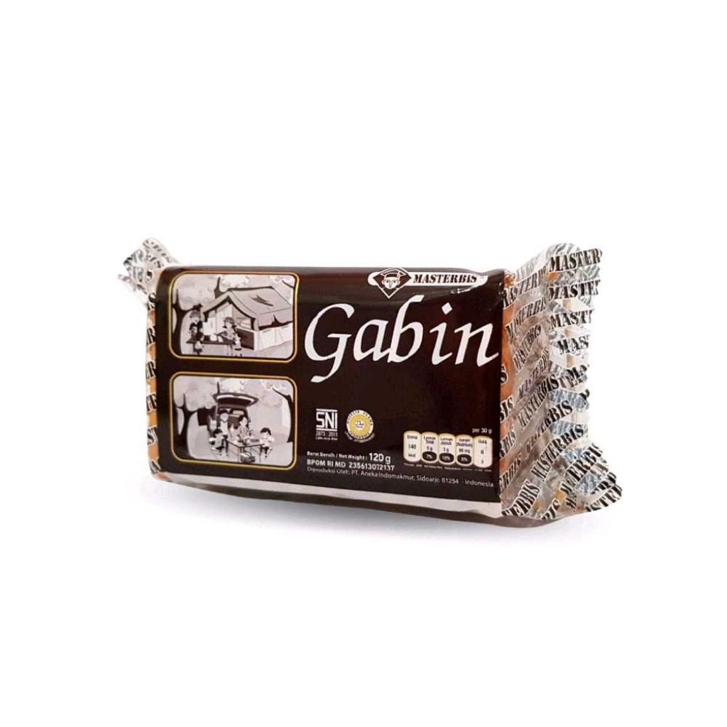 

BISKUIT MASTERBIS GABIN 120 GRAM Cemilan Cookies