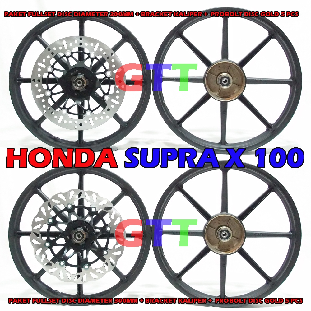 VELG RACING VROSSI PALANG 8 HONDA SUPRA X 100 TAHUN 2001-2005