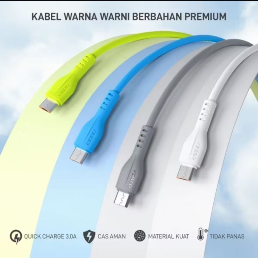 KABEL DATA / KABEL CHARGER  VEGER V107 MICRO USB / V8