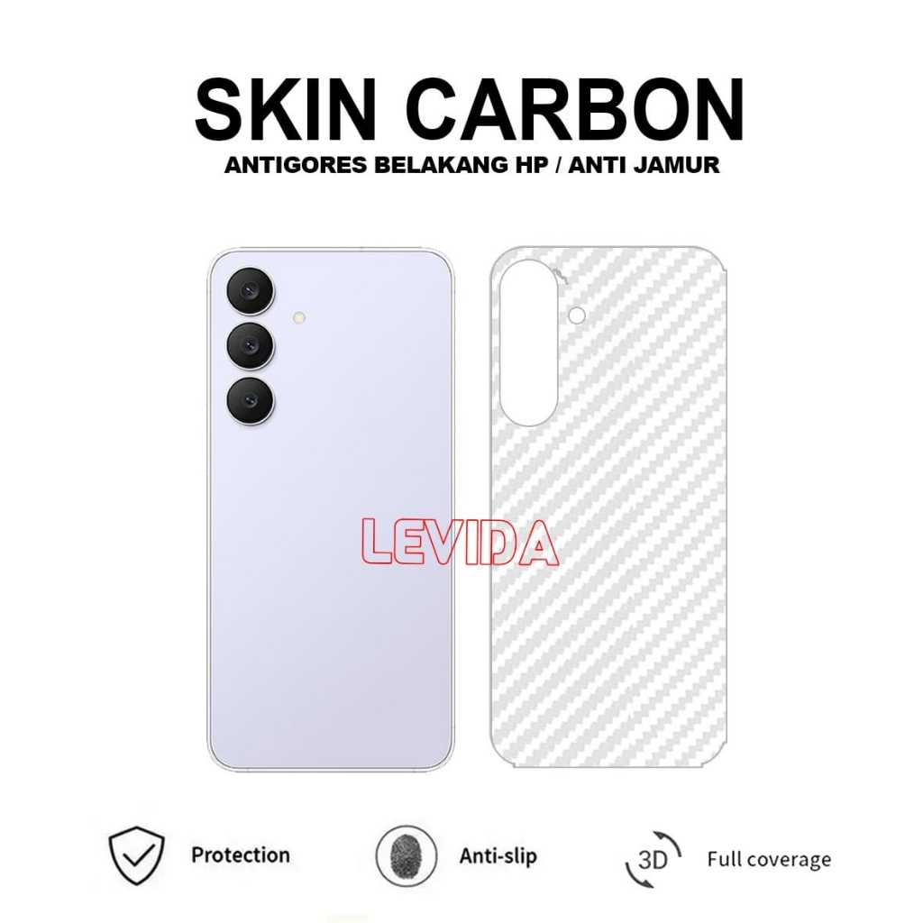 Skin Carbon Samsung S25 FE Samsung S25 Edge Samsung S25 Samsung S25 Plus Samsung S25 Ultra Skin Back