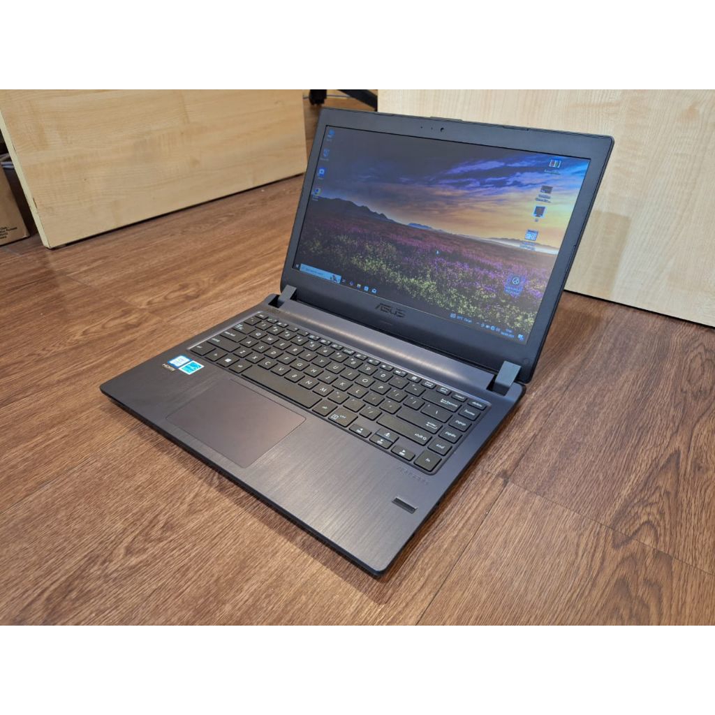 Laptop Asus P1440USpek :Intel Ci5 8thRam 8Gb SSD 256GbLayar 14inch