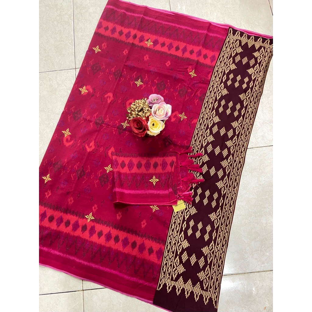 kamen endek set selendang//endek sugeng//endek lasem tretes