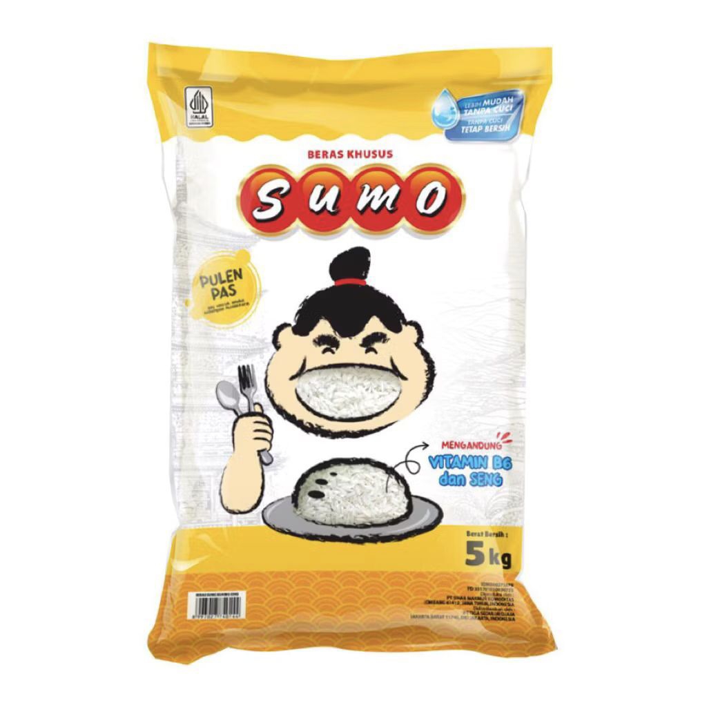 

BERAS SUMO KUNING PREMIUM 5 Kg x 1 Pcs