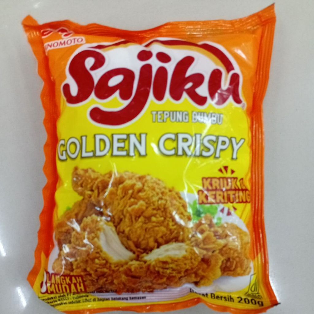 

SAJIKU TEPUNG BUMBU GOLDEN CRISPY 200gr