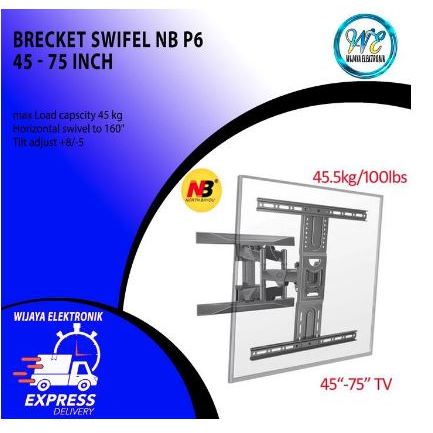 BRACKET TV LED NB P6 45 INCH-75INCH - BRACKET ONLY