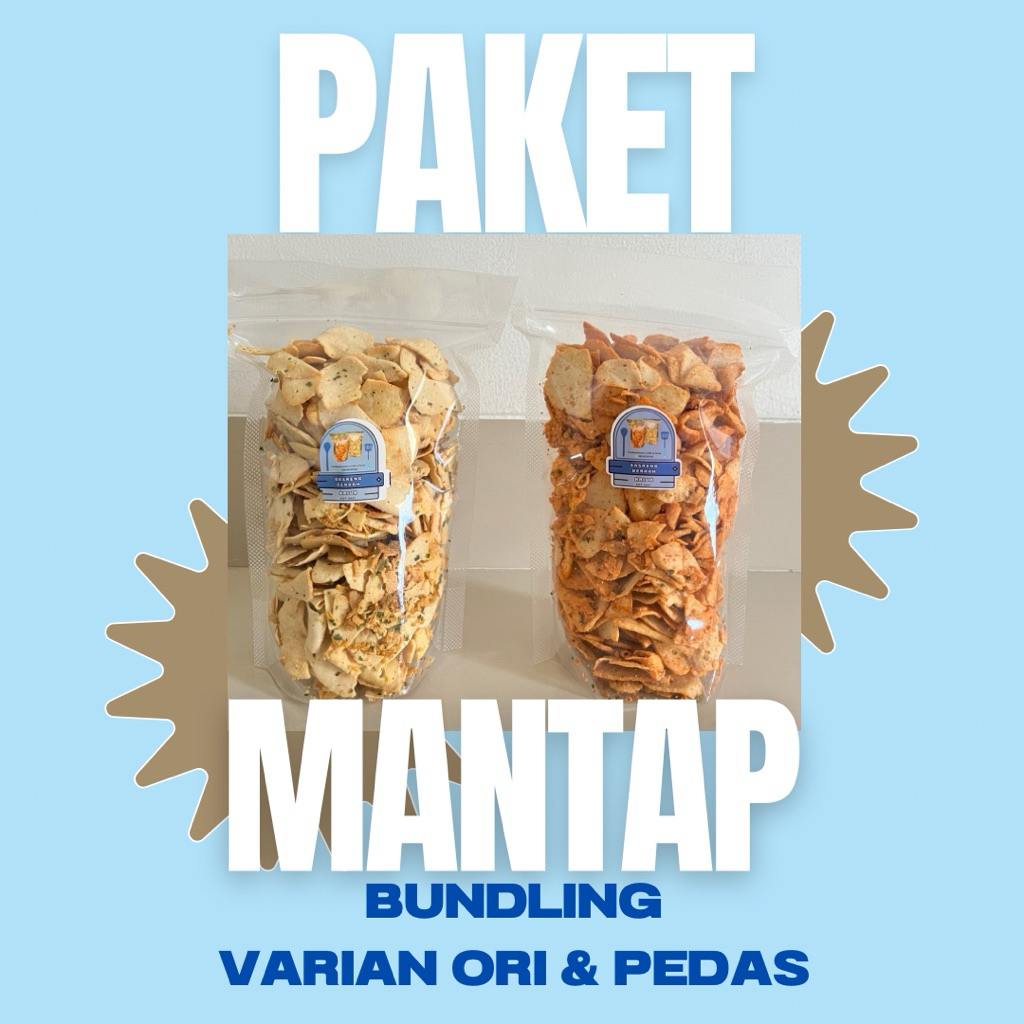 

Paket MANTAP Basreng kriuk/Basreng tipis/Keripik Basreng