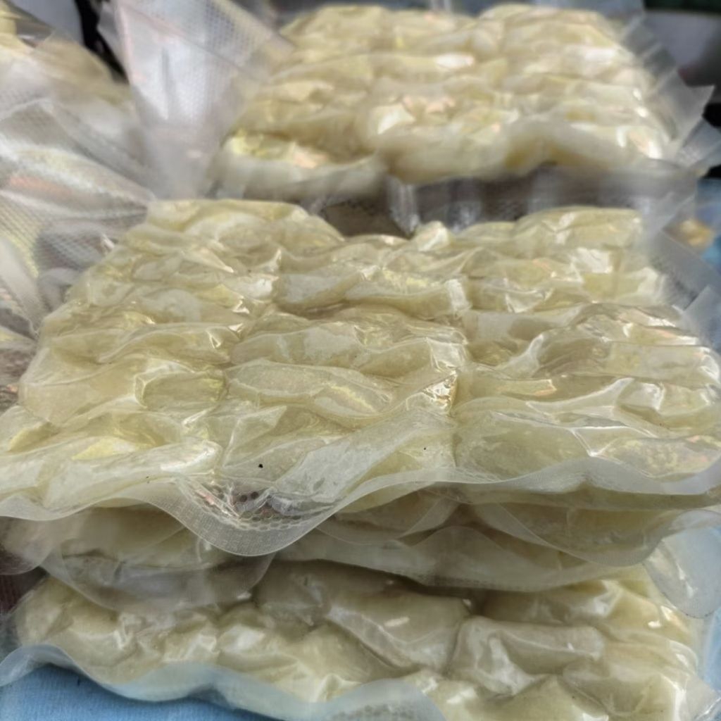 

Golak singkong mentah siap goreng|Gembus singkong