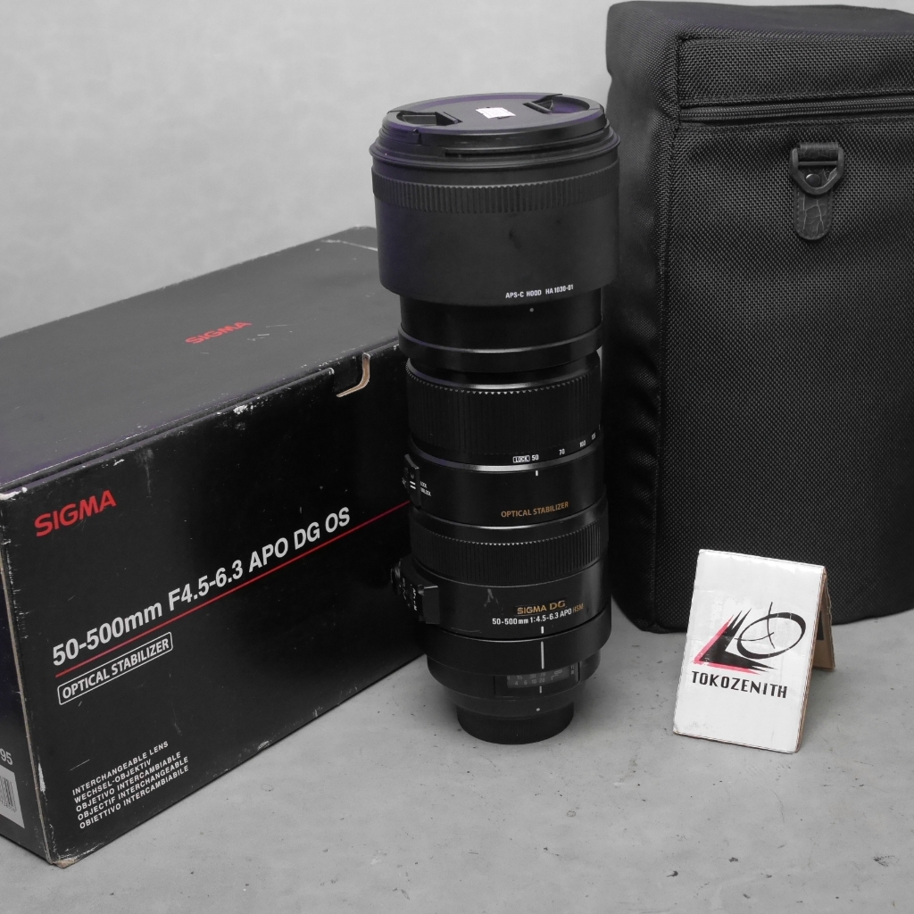 SIGMA 50-500mm f4.5 -6.3 APO DG OS - Lensa TELE for Nikon - R02496