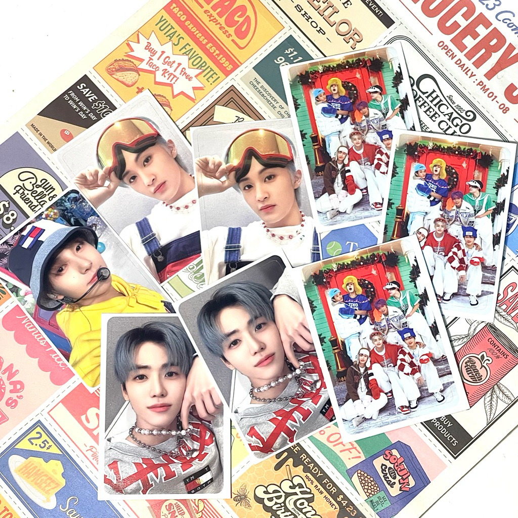 NCT DREAM YO-DREAM CANDY SPECIAL MAGAZINE PHOTOCARD PC MARK RENJUN JAEMIN GROUP 7DREAM