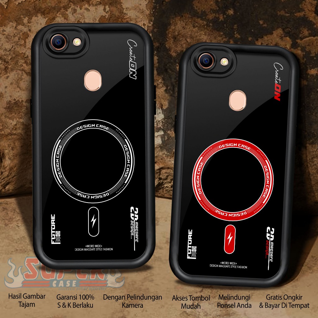 Case Hp For OPPO F5 F5 YOUTH RING7 SoftCase Glossy casing Handphone Silikon Glass