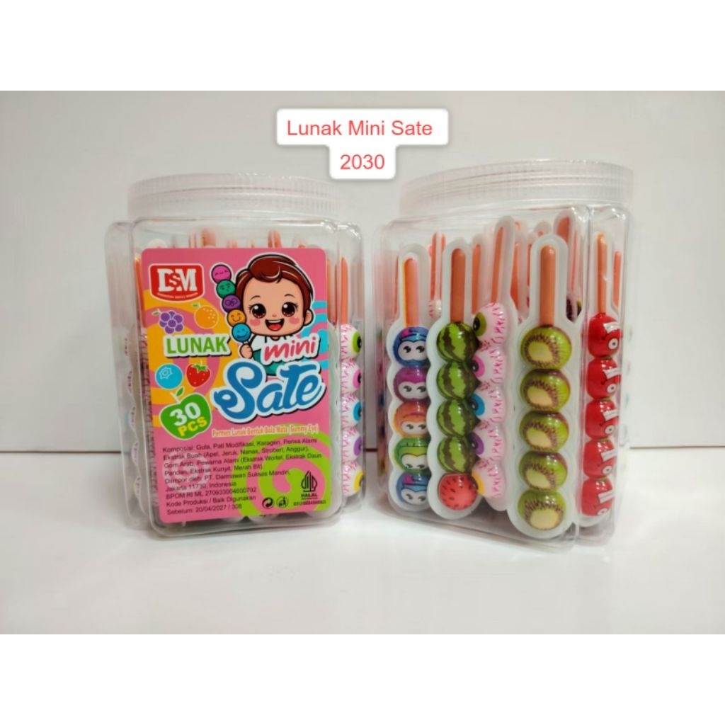 

permen lunak mini aneka rasa Dsm 30 pcs