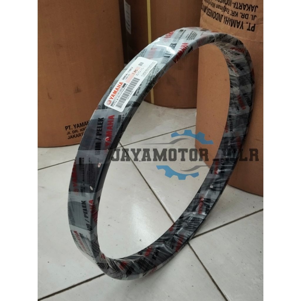 VELG DID HITAM GLOSSY 140 X 17 VELK JARI JARI ORIGINAL ASLI YAMAHA (RING 17)