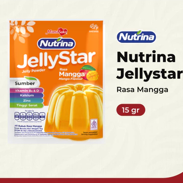 

MamaSuka Nutrina Jellystar Mangga 15 Gr / Jellystar