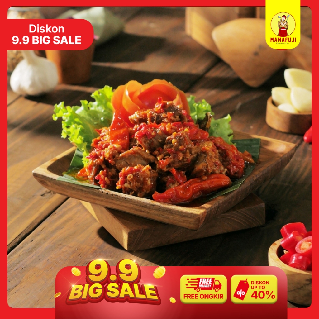 

[NEW LAUNCHING] Mamafuji - Oseng Mercon Daging Sapi Pedas 200gr