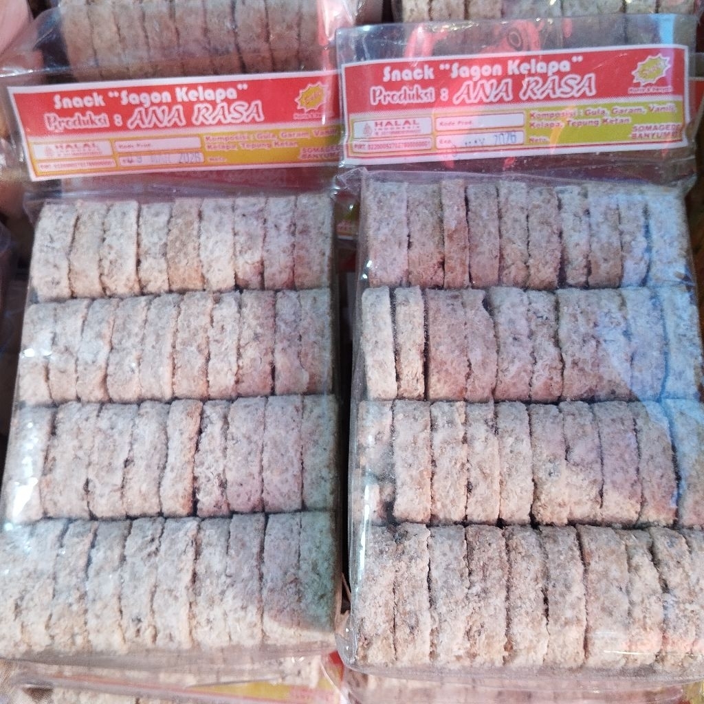 

[ 300gr ] kue sagon kelapa muda original isi 36pcs