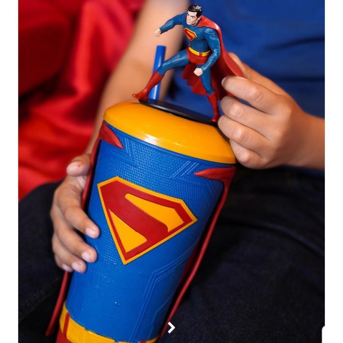 Superman Exclusive Merchandise XXI Tumbler Botol Minum 100% baru