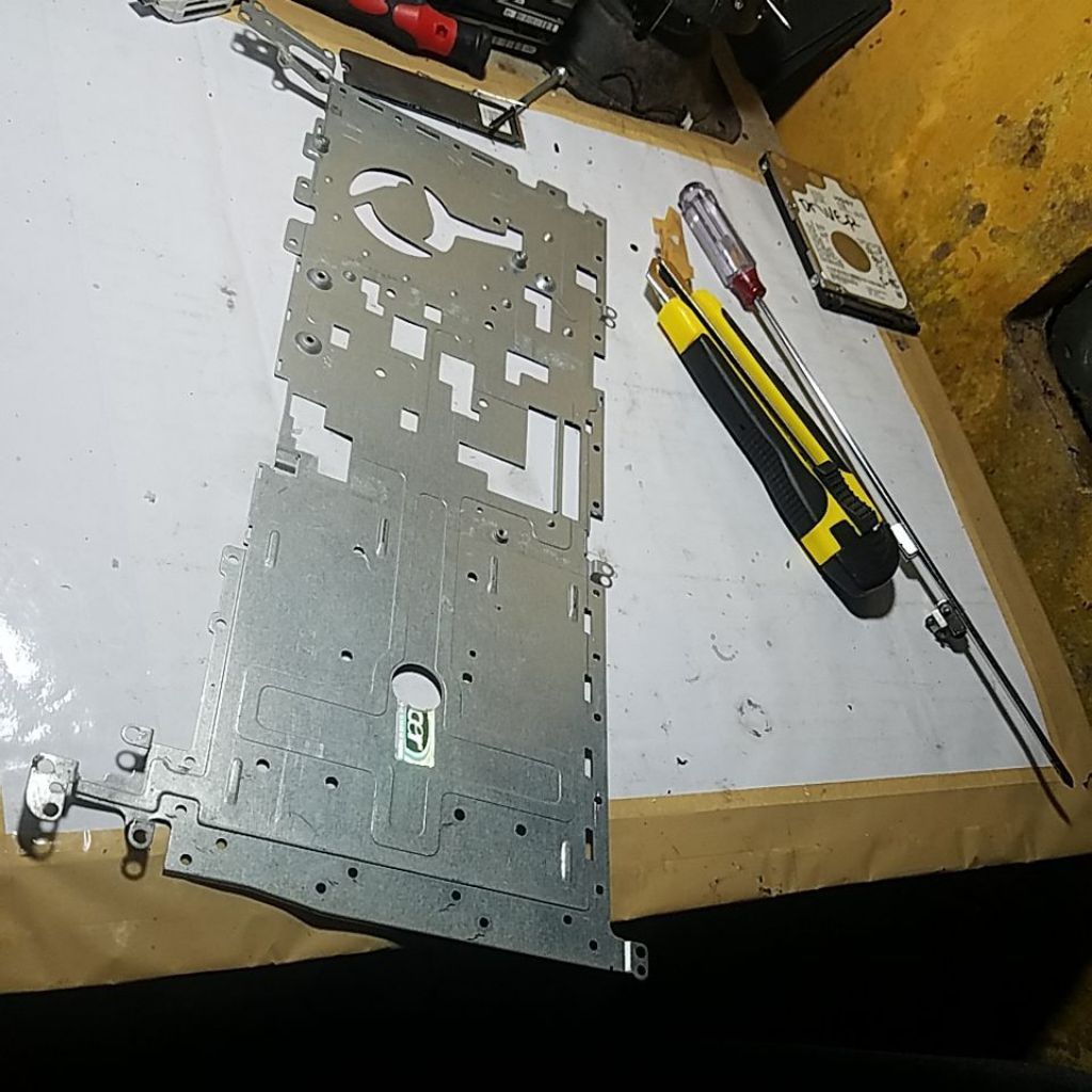 original bricket bracket kaleng besi dudukan keyboard mobo motherboard mesin Acer Aspire E5-471 E5 4