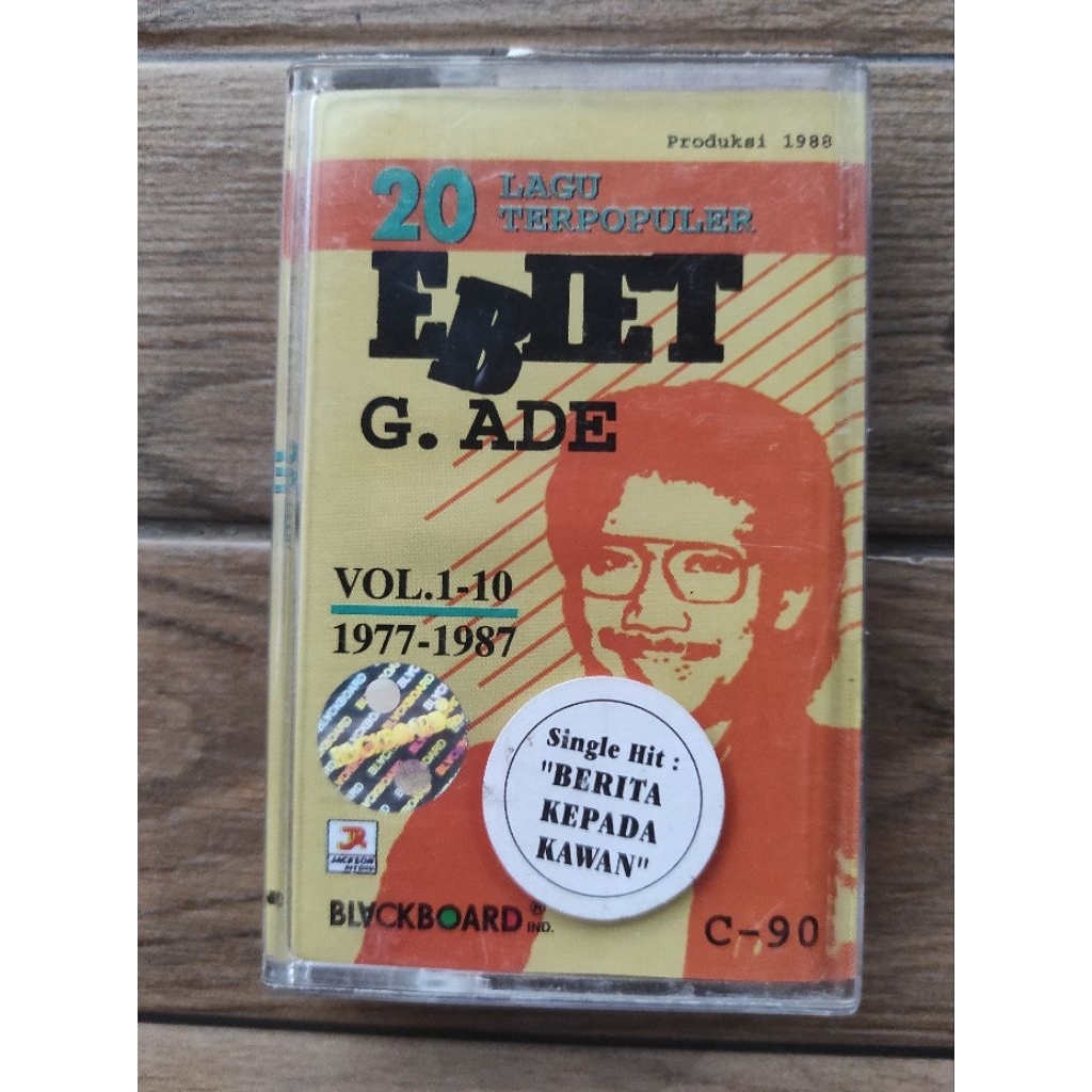 kaset pita 20 lagu terpopuler EBIET G ADE
